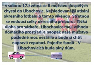 V Libochovicích se hraje o prvenství