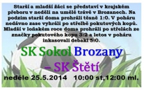 Starší a mladší žáci si v neděli v Brozanech zahrají na umělce