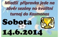 Mladší přípravka prázdniny ještě nemá Kosmonosy u Mladé Boleslavy 14.6.2014 