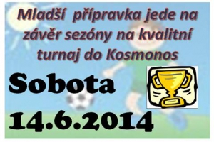 Mladší přípravka prázdniny ještě nemá Kosmonosy u Mladé Boleslavy 14.6.2014 