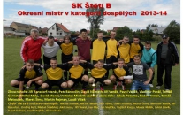 Mistr okresu 2013-14 SK Štětí B dospělí