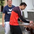 Fotbalisté Štětí zkouší tenis 14.6.2014