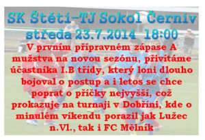 Brána fotbalového stadionu se otvírá ve středu 23.7.2014