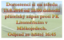 Dorostenci se dostávají do zápasového tempa