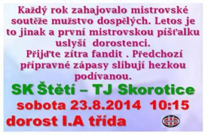 Fotbalový maraton začíná. Dorostenci mají v plánu atakovat nejvyšší příčky I.A třídy.