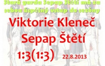 Všechny branky okresní soutěže starých pánů viděli diváci v Klenči v prvním poločase