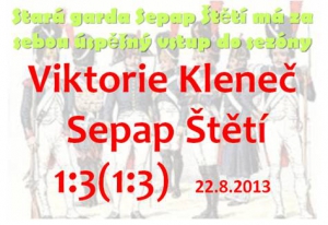 Všechny branky okresní soutěže starých pánů viděli diváci v Klenči v prvním poločase