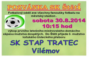 Odčinit nepovedený výkon z Modré se mužstvo dospělých pokusí proti Vilémovu 