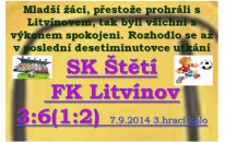 Mladší žáci z Fotbalové školy v Litvínově ve Štětí vyhráli 