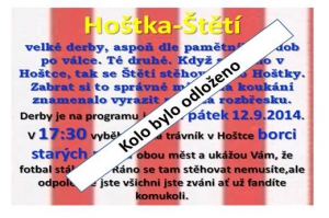 Pátek odpoledne patří staré gardě. Dnes tu štětskou můžete vidět odpoledne v Hoštce