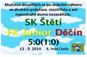 5 branek v síti Děčína. To se divákům muselo líbit.  