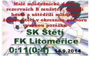 Okresní přebor mladších žáků pokračoval 3. hracím kolem. Doma js,e přivítaliLitoměřice B.