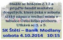 Pozvánka na Modlany