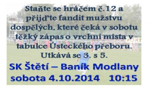 Pozvánka na Modlany