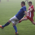 Ani mlha nezabránila focení zápasu Štětí - Bílina 2:0 18.10.2014