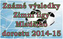 Zimní liga dorostu 2015 už začala v tomto roce