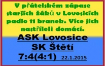 Starší žáci se představili ve svém 2. letošním zápase. Rychlé útoky soupeře a chyby v rozehrávce je stály lepší výsledek.
