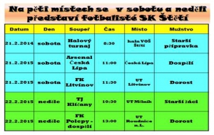 Zimní příprava je v plném proudu 