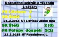 Dorostenci se nenudí. V sobotu v Litvínově a v neděli změřilii své síly s mužstvem dospělých FK Polepy.
