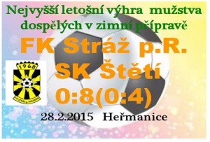 Brankové hody mužstva dospělých v Heřmanicích