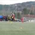 Heřmanice v Lužických horách byly místem dalšího přípravného zápasu FK Stráž p.R.-SK Štětí 28.2.2015 