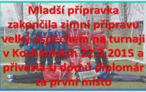 Kochánky, oblíbené to místo mladší přípravky, kam ráda jezdí a sbírá úspěchy, tak jako  třeba v neděli 22.3.2015, kdy dokázala dokonce s přehledem turbaj vyhrát se skórem 29:6
