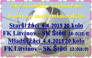 Starší i mladší žáky čekaly v sobotu jedny z nejlepších mužstev v Ústeckém přeboru a také to tak dopadlo. Hrálo se na umělé trávě a domů jsme si odvezli 2 vysoké porážky