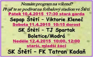 Od pátku až do neděle bude na fotbalovém stadionu ve Štětí živo