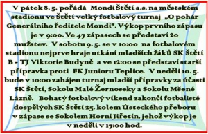 Pozvánka na štětský stadion