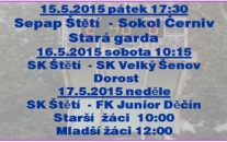 Spbota patří na hřišti ve štětí dorostua a neděle žákům