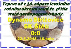 Stará garda po cestě do Střížovic ztratila střelecké kopačky a branku vstřelit nedokázala 