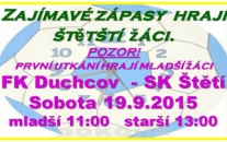 Starší žáci ve 2 zápasech v minulém týdnu proti Lovosicím neuspěli. Mladší byli úspěšní napůl. 