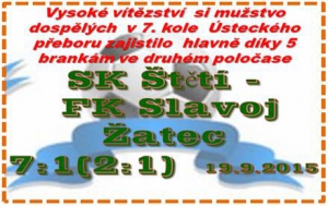 Utkání  bohaté na branky. Mužstvo dospělých si ve 2. poločase pěkně zastřílelo.