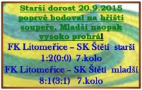 Z okresního derby vyšli vítězně starší dorostenci. Mladší neuspěli.