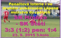 Další pohárový soupeř po vítězství nad Hrobcemi už bude z jiného okresu