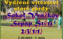 Sepap Štětí je po vítězství ve Vražkově na 5. místě