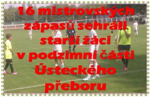 Starší žáci jsou na 12. místě tabulky