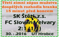 Před odjezdem na soustředění  se mužstvo dospělých utkalo v Hrobcích se 4. celkem Středočeského přeboru.