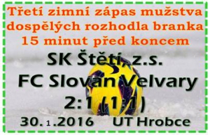 Před odjezdem na soustředění  se mužstvo dospělých utkalo v Hrobcích se 4. celkem Středočeského přeboru.