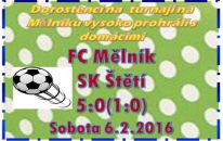 Starším dorostencům došly ve 2. poločase síly a 4x inkasovali. Nic není ale na turnaji Gazzasport ztraceno. Pokud v posledním zápase ve skupině porazí Nelahozeves, tak budou hrát o 3. místo.. 
