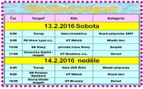 V sobotu i v neděli je z čeho vybírat.  V neděli dopoledne se přijďte podávat do haly VOŠ a střední školy, kde uvidítě jak hrají budoucí fotbalové hvězdy.   