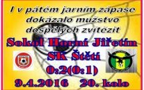 Mužstvo dospělých má po výhře v Horním Jiřetíně 51 bodů