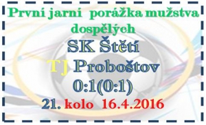 Mužstvo dospělých nevstřelilo ani gól, i když ve 2. poločase hráli dobře hrající hosté pouze v 10.  
