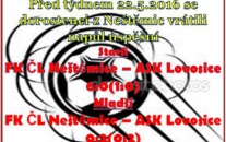 Starší dorostenci v Neštěmicích odpadli ve 2. poločase. Vylepšit si bilanci si budou chtít 28.5. 2016 doma proti Lovosicím, na jejichž hřišti na podzim prohráli 2:1.   