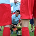 SK Štětí-FK Bílina 6:0  18.6.2016, předávání poháru za vítězství v Ústeckém přeboru 2015-16