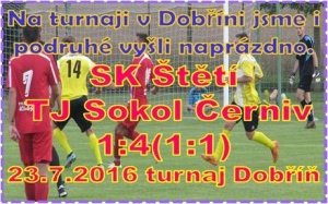 V 1. poločase se sestava dorostenci, dospělí držela a měla i více ze hry. Ve 2. části jsme polevili a soupeř si 3 brankami zajistil na turnaji v Dobříni vítězství.
