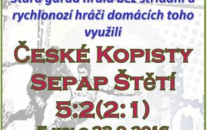 Nevyužité šance a slabá účast na zápase byly hlavními důvody třetí porážky staré gardy v řadě.