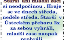 Dvě výhry v řadě posunuly starší žáky na 5. místo. Mladší žáci na 2. výhru v soutěži stále čekají.