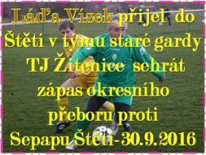 České fotbalové legendy se v okresním přeboru staré gardy představily ve Štětí. Překvapení se nekonalo, i když ve 2. poločase byli štětské fotbalové legendy vyrovnaným soupeřem.