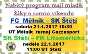 Letos poprvé, ale hned 2x  nastoupí mladší žáci o tomto víkendu ke svým zápasům 
